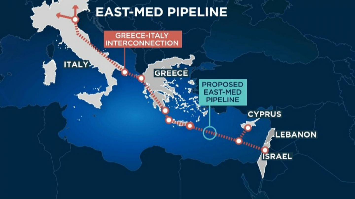 6 ülkeden EastMed boru hattına destek