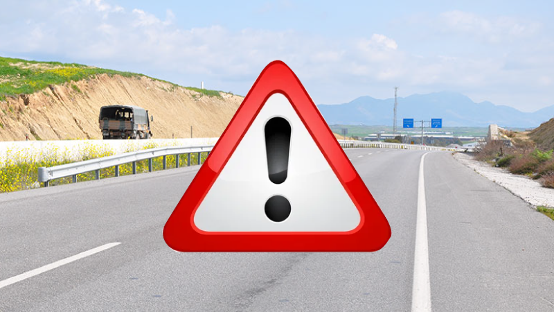 Girne-Değirmenlik Dağ Yolu pazar günü 10 saat trafiğe kapatılacak