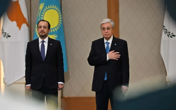 Hristodulidis ile Tokayev Astana’da görüştü