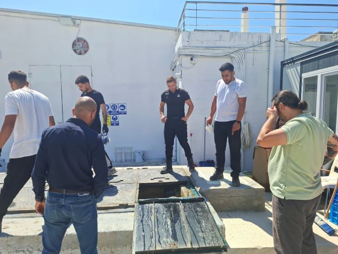 İskele’de arıtma tesisleri denetlendi