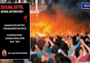 Madımak Katliamı’nın 33. yılında Lefkoşa’da anma düzenlenecek