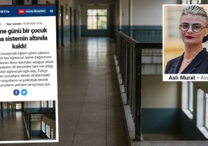 Aslı Murat: “Bir çocuğun karne günü kendine zarar verecek noktaya gelmesi sistemin başarısızlığıdır”