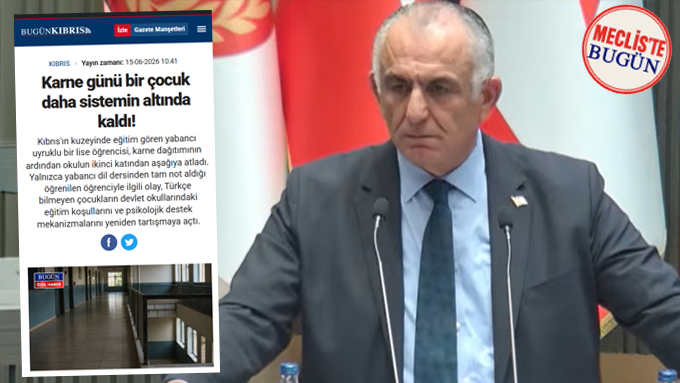 Çolakoğlu öğrenciyi sordu, Çavuşoğlu geçmiş olsun demekle yetindi
