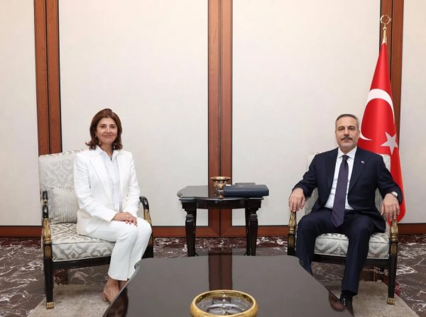 Fidan-Holguin görüşmesinde “iki devlet” vurgusu