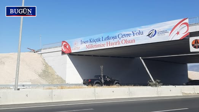 Girne’den Lefkoşa’ya gelenler dikkat: Yol tek şeride düştü