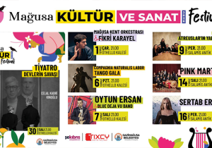 Mağusa Kültür ve Sanat Festivali’nde bu hafta iki özel etkinlik