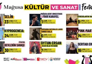 Mağusa’da sanat maratonu başlıyor: Festival Selin Geçit konseriyle açılıyor