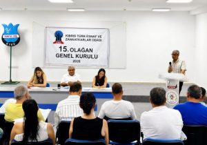 Esnaf ve Zanaatkarlar Odası Genel Kurulu’ndan mesaj: “Güçlü olan her zaman üretenlerdir”
