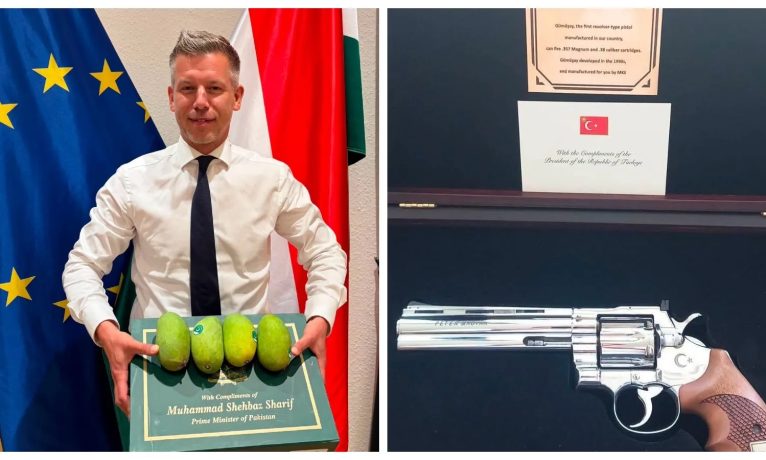 Erdoğan’ın tabanca hediyesine mangolu gönderme: “Herkes revolver vermiyor”