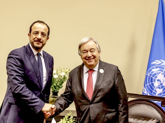 Hristodulidis: “Guterres’in Kıbrıs ziyaretinden somut sonuç bekliyoruz”