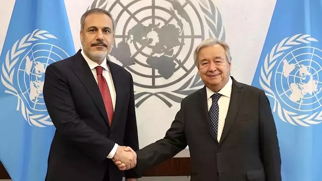 Hakan Fidan ile Guterres arasında yeni temas