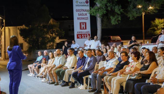 İncirli Geçitkale’de konuştu: “Hem yerel yönetimde hem merkezi yönetimde halkın iktidarını kuracağız”