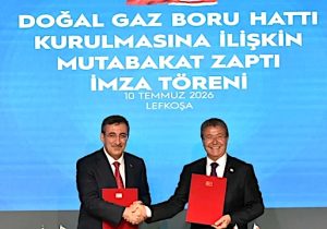 Türkiye–Kıbrıs doğalgaz hattı mutabakatına güneyden tepki
