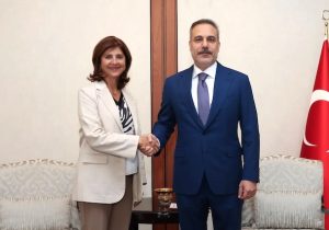 Fidan’dan Holguin’e Guterres ziyareti öncesi “iki devlet” mesajı