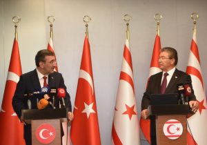 Cevdet Yılmaz adada: Üstel doğal gaz boru hattı için mutabakat imzalanacağını açıkladı