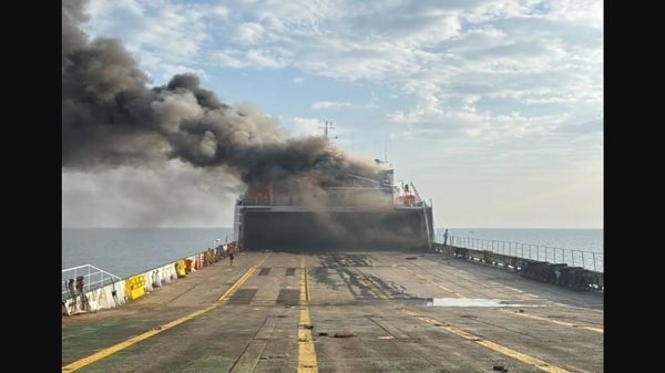 Türkiye’den Rusya’ya sebze-meyve taşıyan gemi Karadeniz’de vuruldu