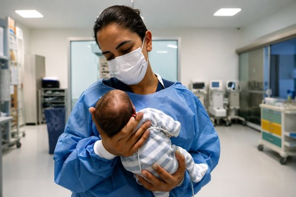 1 kilo 200 gramlık Denkay’ın 45 günlük yaşam savaşı mutlu sonla bitti
