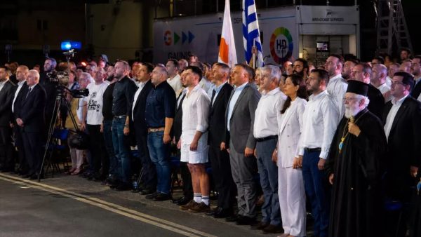Fidias Panayotu’ya anma törenindeki kıyafeti nedeniyle tepki