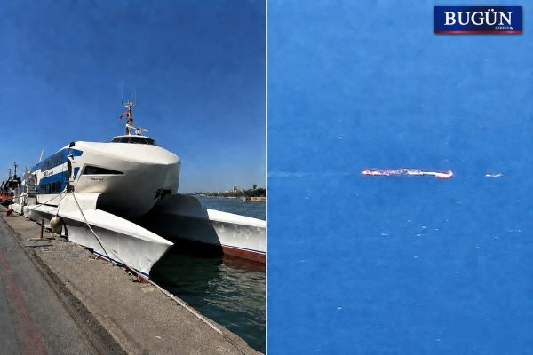 Girne açıklarında yolcu gemisi alabora oldu: 270 kişi için kurtarma operasyonu!