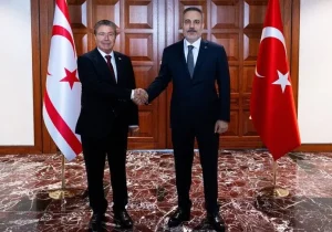 Üstel ile Fidan Ankara’da bir araya geldi