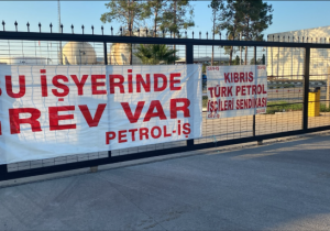 Kıbrıs Türk Petrolleri’nde iki saatlik grev: DEV-İŞ, TİS ve mobbing iddialarını gündeme taşıdı