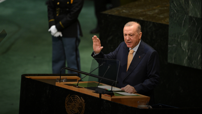 Erdoğan BM kürsüsünden tanınma çağrısını yineledi