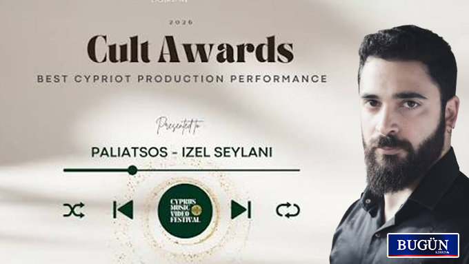 Kıbrıslı Türk oyuncu İzel Seylani’ye Cyprus Music Video Festival’den performans ödülü
