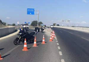Lefkoşa Kuzey Çevre Yolu’nun bir bölümü trafiğe kapatıldı