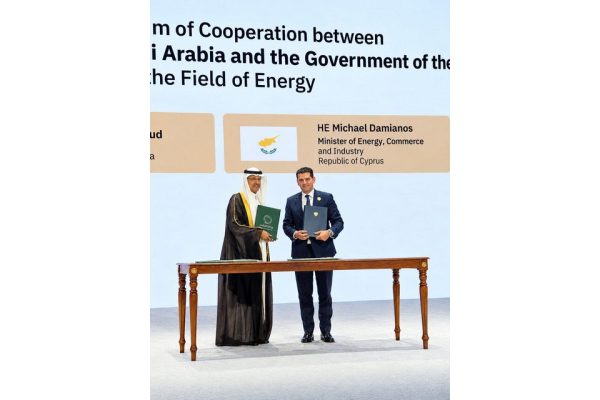 Güney Kıbrıs ile Suudi Arabistan arasında geniş kapsamlı enerji anlaşması