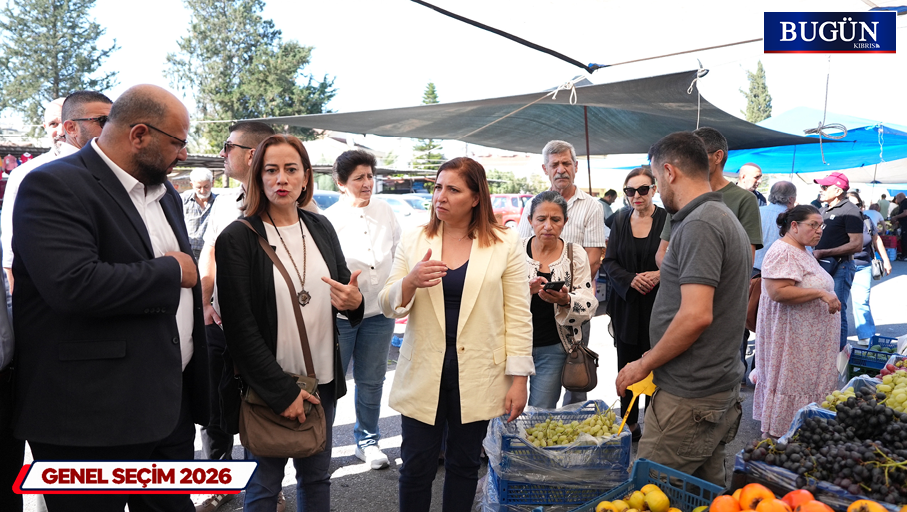 CTP’nin Gönyeli-Alayköy adayı Damla Soyalp’ten kapalı pazar yeri projesi