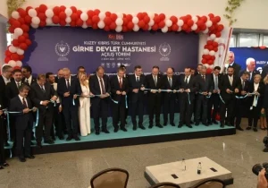 Girne ve Güzelyurt hastaneleri açıldı