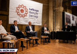 Lefkoşa’da dört belediye başkan adayı gençlerin sorularını yanıtladı